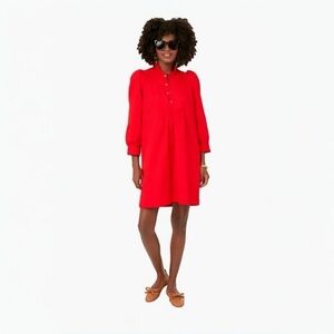 Pomander Place Vibrant Red Mini Dress
